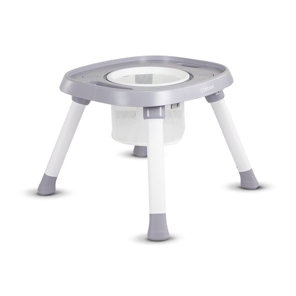 Silla Comedor Steps Premium 12 En 1 Gris Bebesit