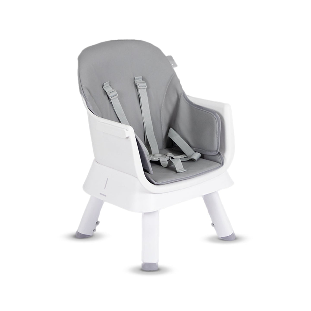 Silla Comedor Steps Premium 12 En 1 Gris Bebesit