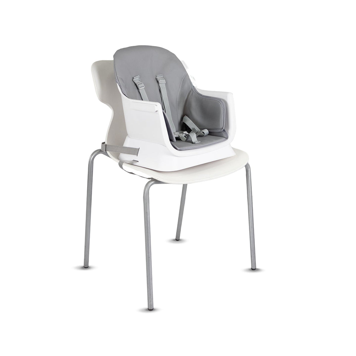 Silla Comedor Steps Premium 12 En 1 Gris Bebesit