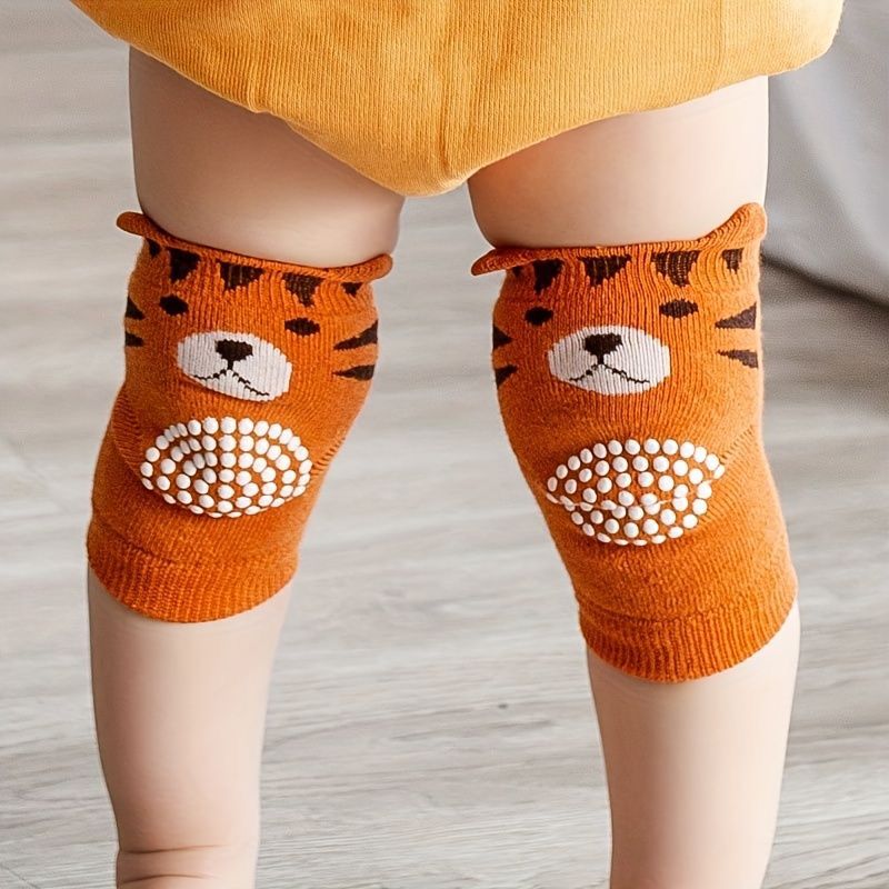 Rodillera Antideslizante Estilo Animales para Bebés – Protección y Comodidad