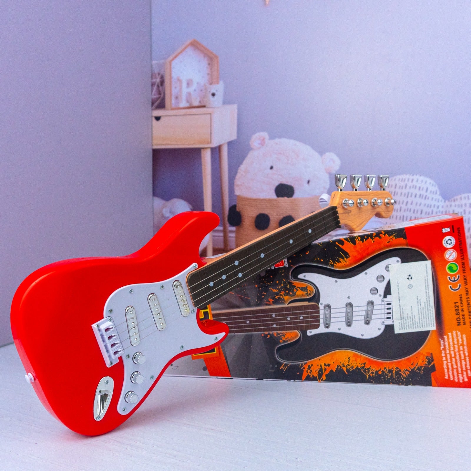 Guitarra eléctrica juguete para niños