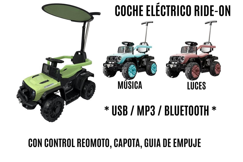Coche Eléctrico Ride-On con Control para Niños