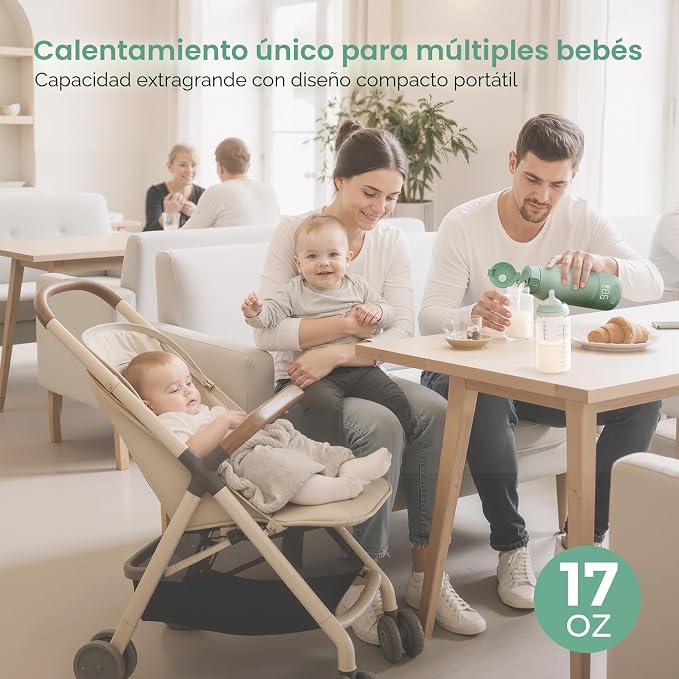 Termo Calentador Portátil Leche Materna y Agua Momcozy modelos