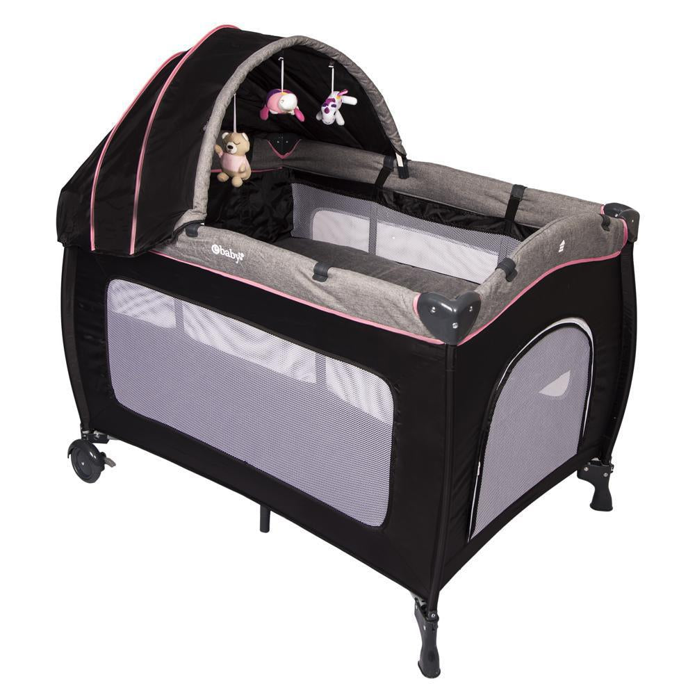 CUNA CORRAL SALLY ROSADO EBABY EBABY
