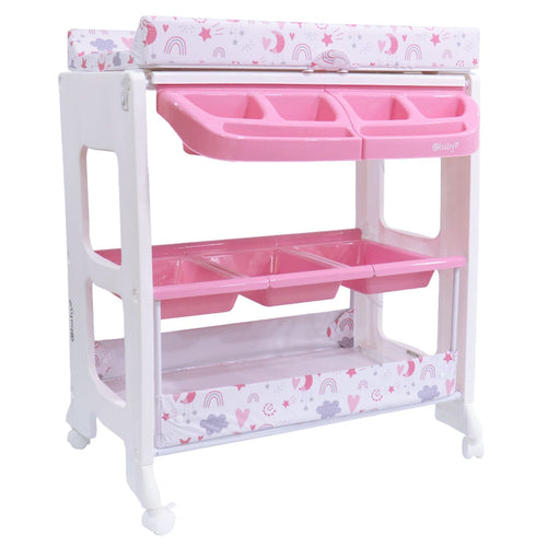 Bañera Cambiador Natiel Rosa Ebaby®