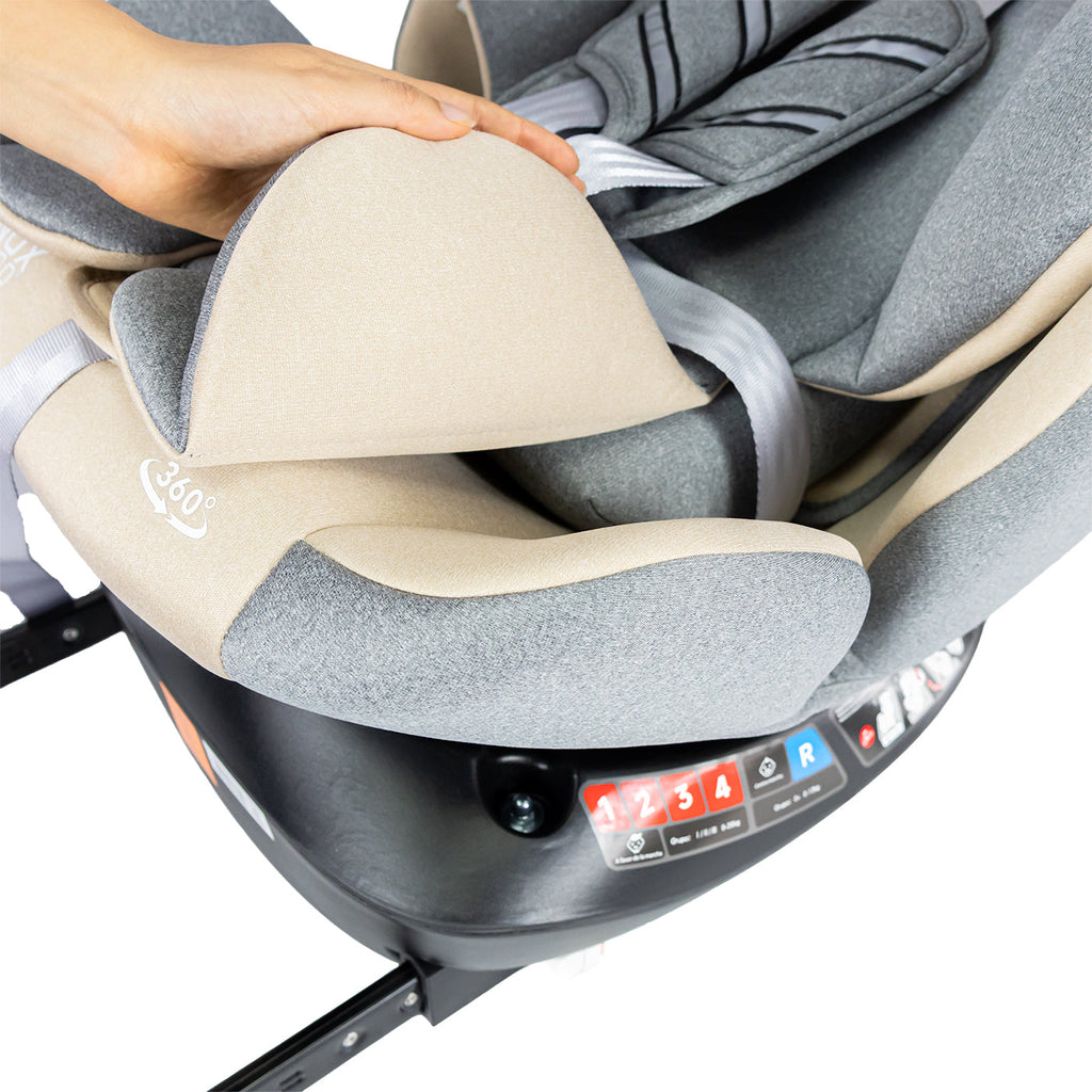 Silla de Carro Nox 360 Isofix Bebesit Beige