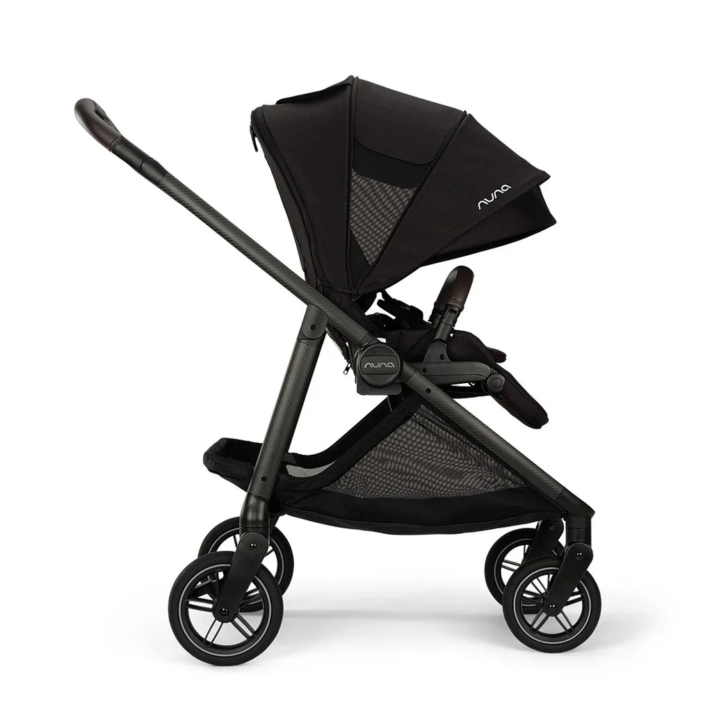 Coche Maleta Compacto Stroller Swiv Caviar inclinacion