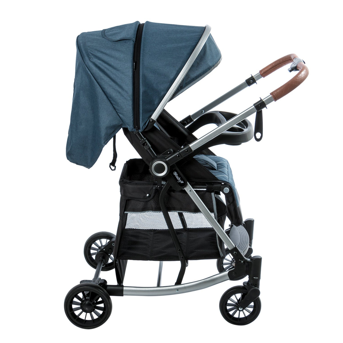 Coche Mecedor Bouncy Azul reversibles