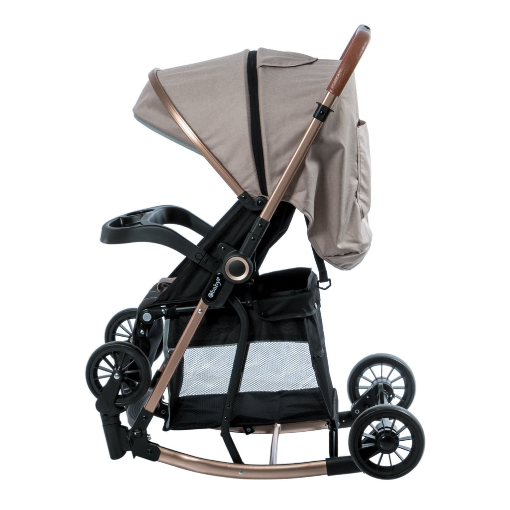 Coche Mecedor Bouncy Beige detalle
