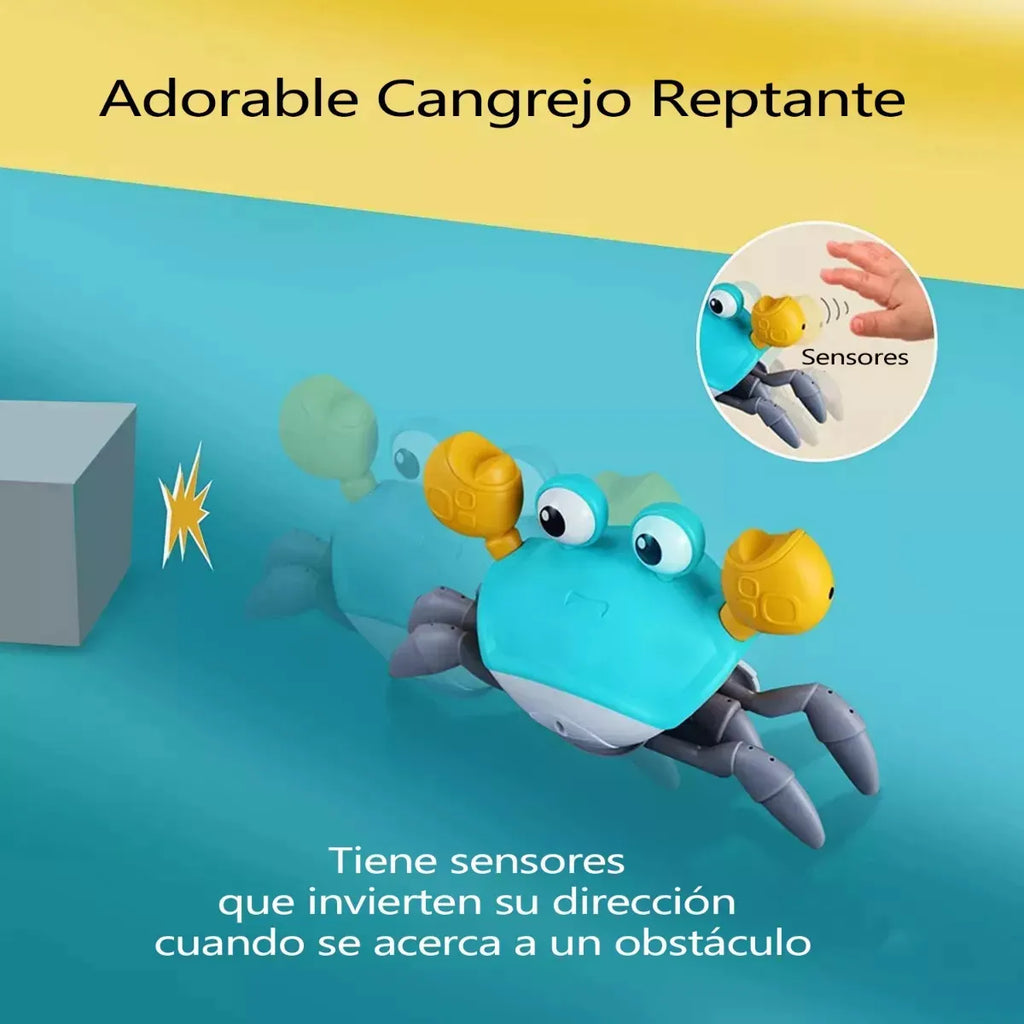 Cangrejo con Sensor para Bebés – Juguete Interactivo