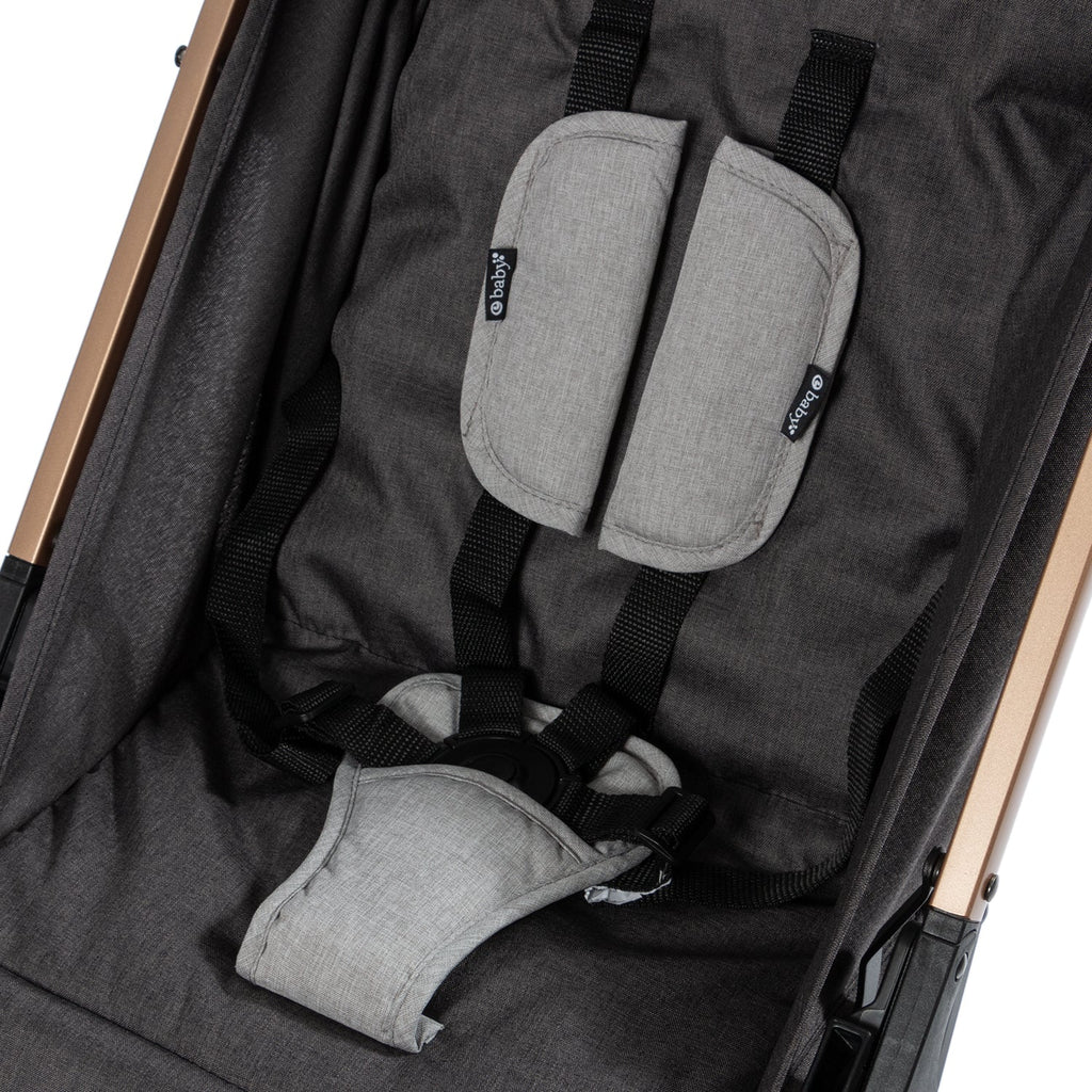 Coche Maleta Sofi Gris Claro Ebaby®
