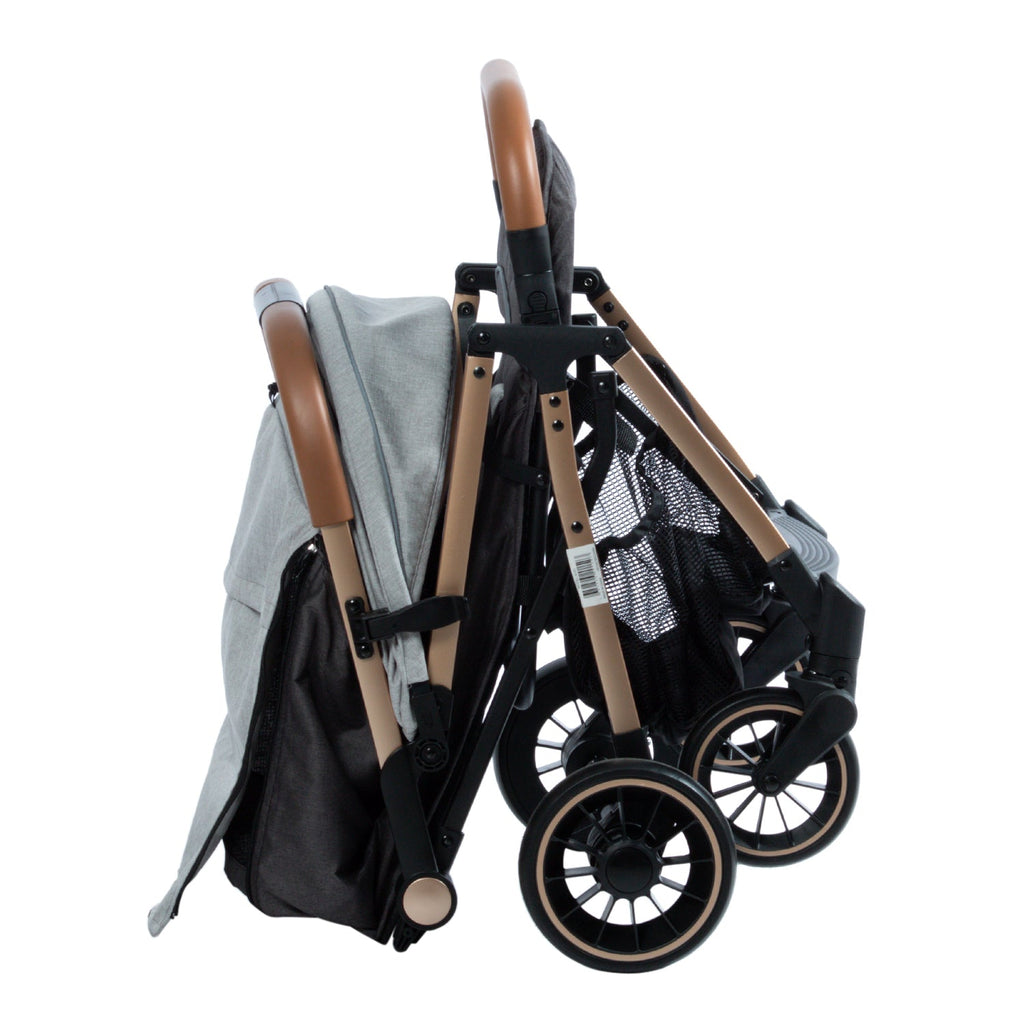 Coche Maleta Sofi Gris Claro Ebaby®