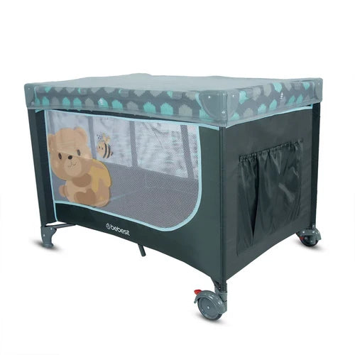 Cuna Corral Relax Bebesit Azul
