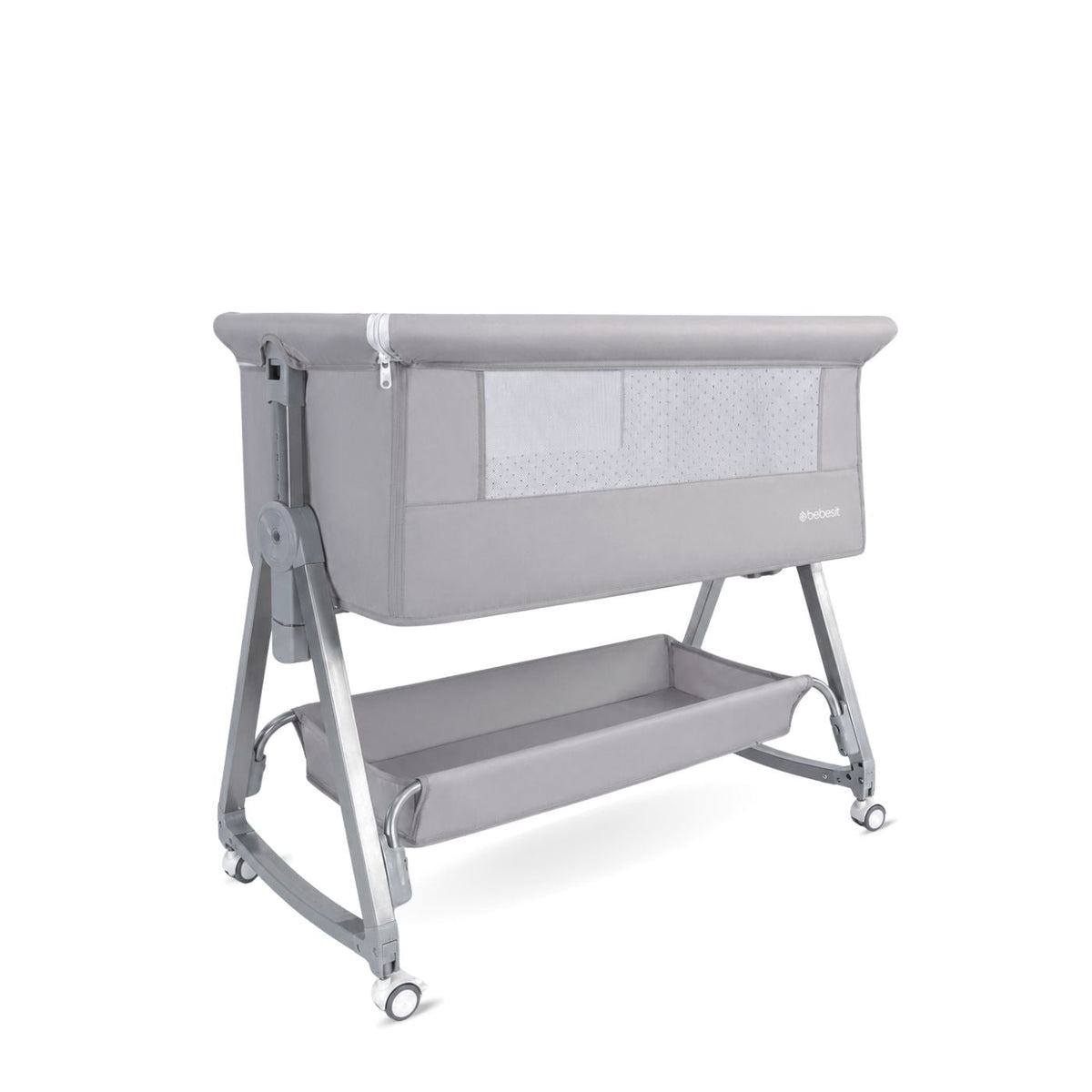 Corral Colecho Side By Side Gris Bebesit