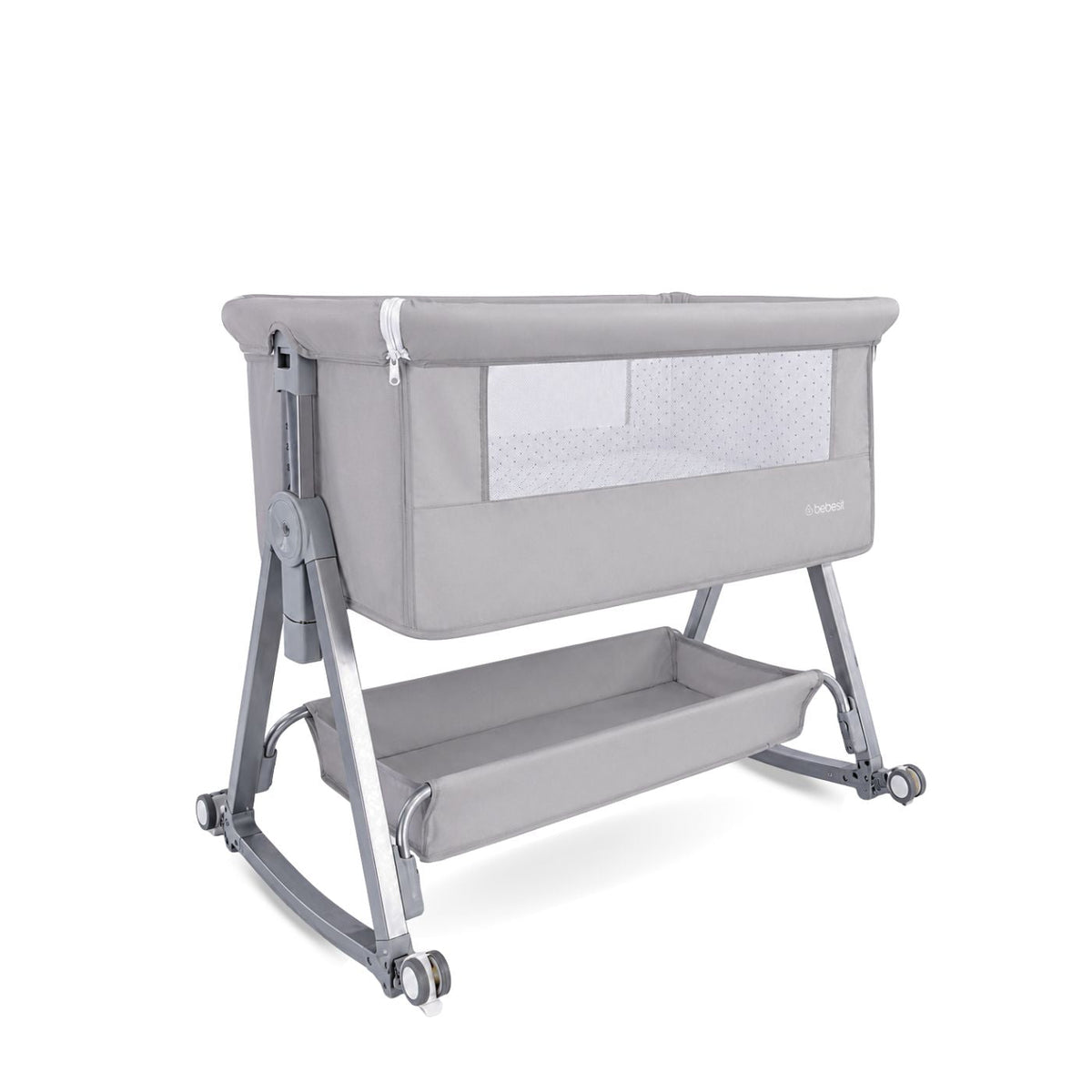 Corral Colecho Side By Side Gris Bebesit