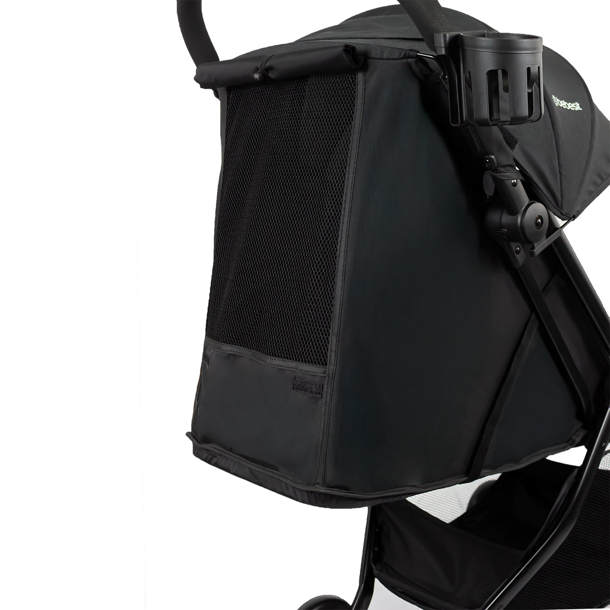 Coche Maleta Flex Autoplegable Bebesit Negro malla