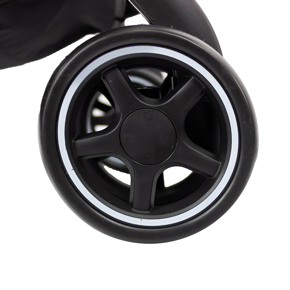 Coche Maleta Flex Autoplegable Bebesit Rosa rueda