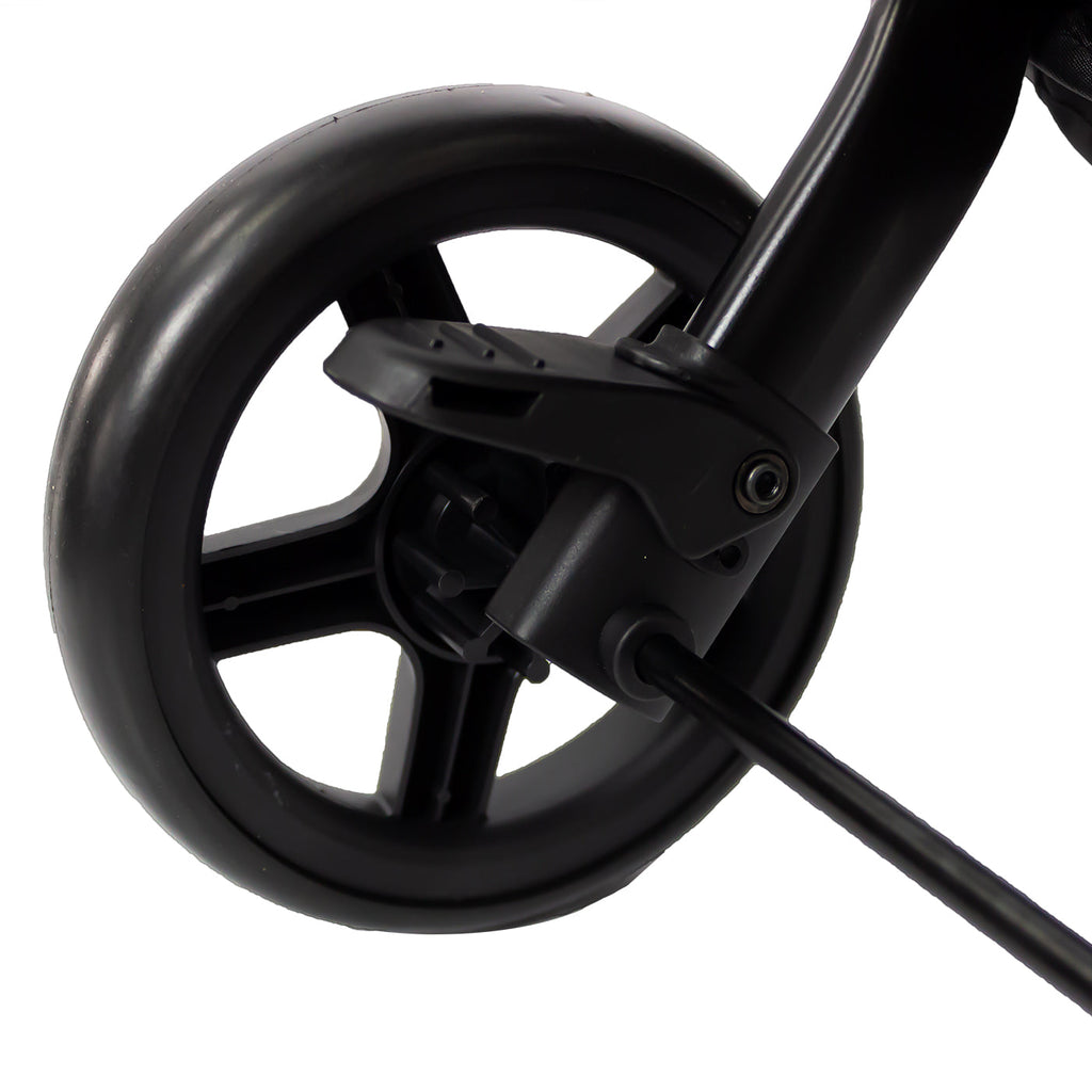 Coche Maleta Flex Autoplegable Bebesit Rosa freno