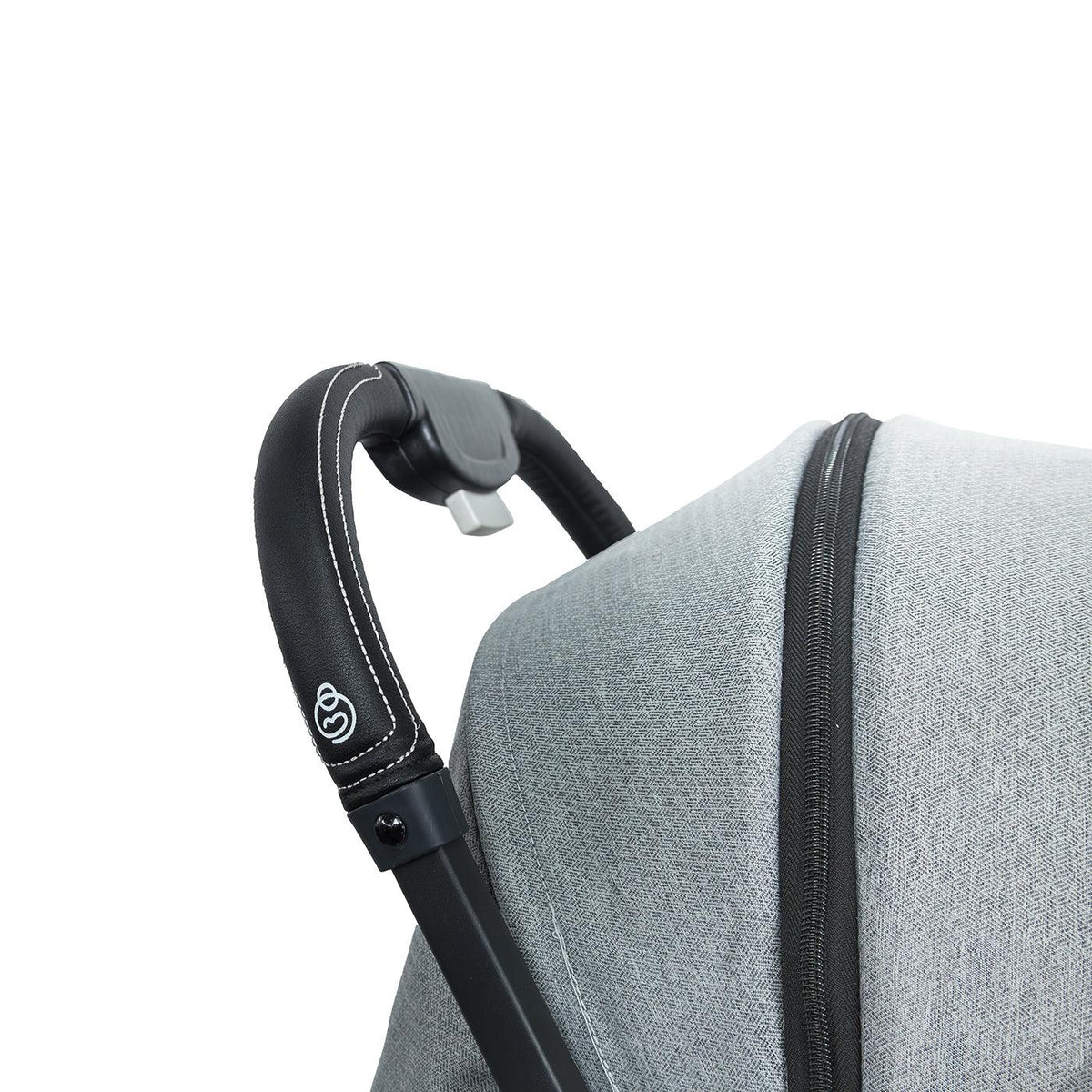 Coche Maleta Con Porta Bebé Pixel Gris Bebesit