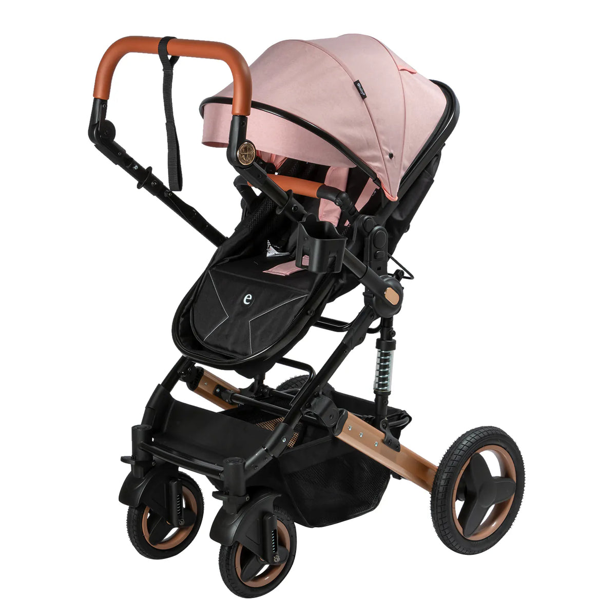Coche Moisés de Lujo Roman Rosa Ebaby®