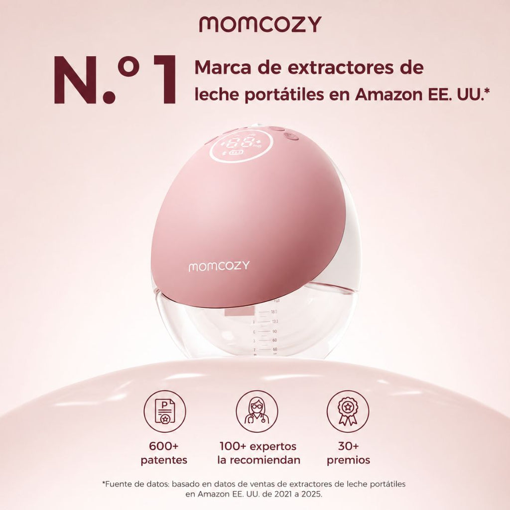 Extractor Doblé Eléctrico de Leche Manos Libres M9 Momcozy estilo