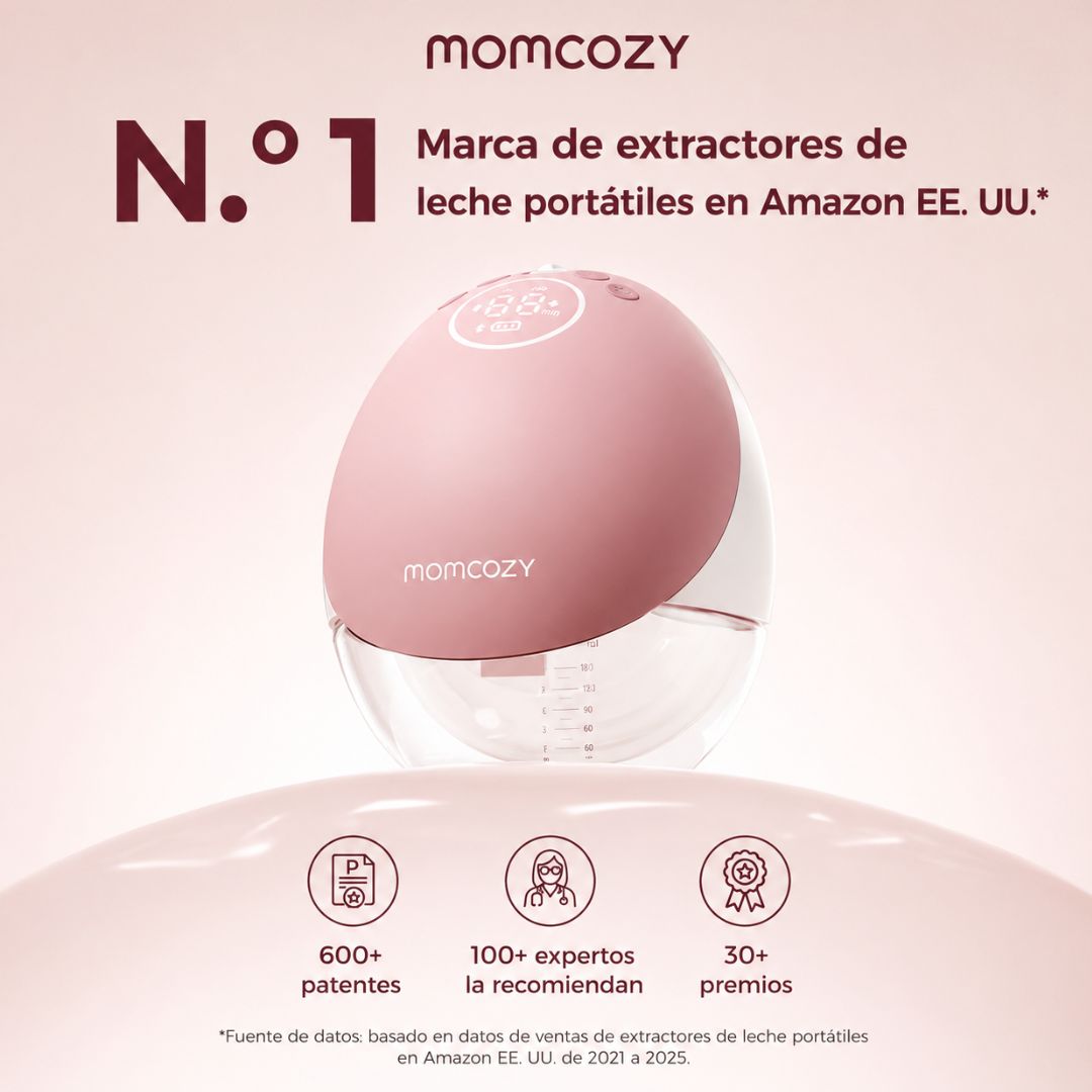 Extractor Doblé Eléctrico de Leche Manos Libres M9 Momcozy estilo