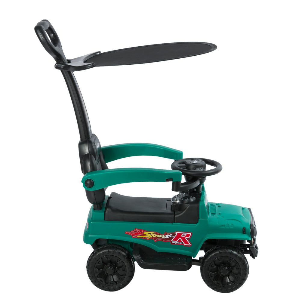 Cuatrimoto Montable Buggy Unicolor Verde Ebaby®