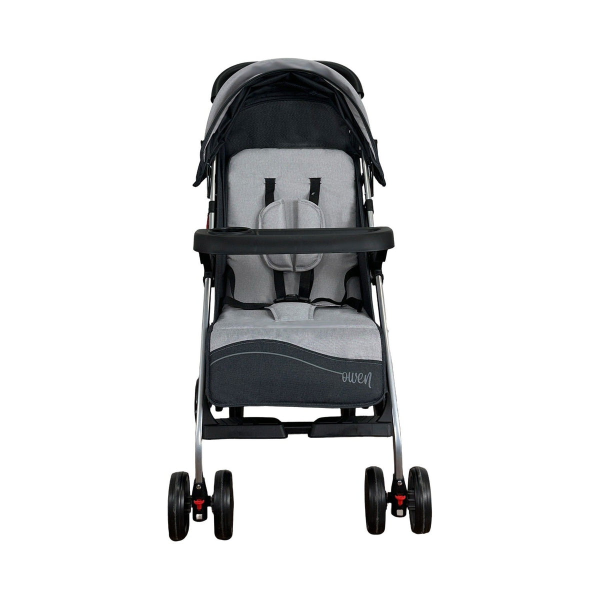 Coche Paseador Owen Gris Happy Baby