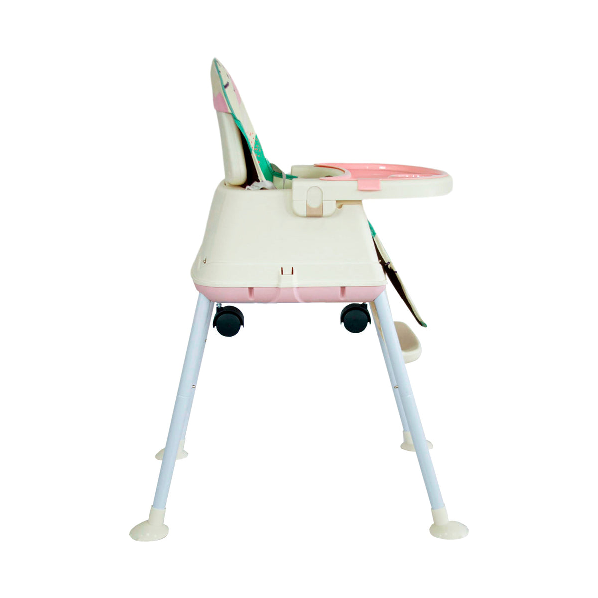 Silla Comedor 3 en 1 Smart Rosa Bebesit