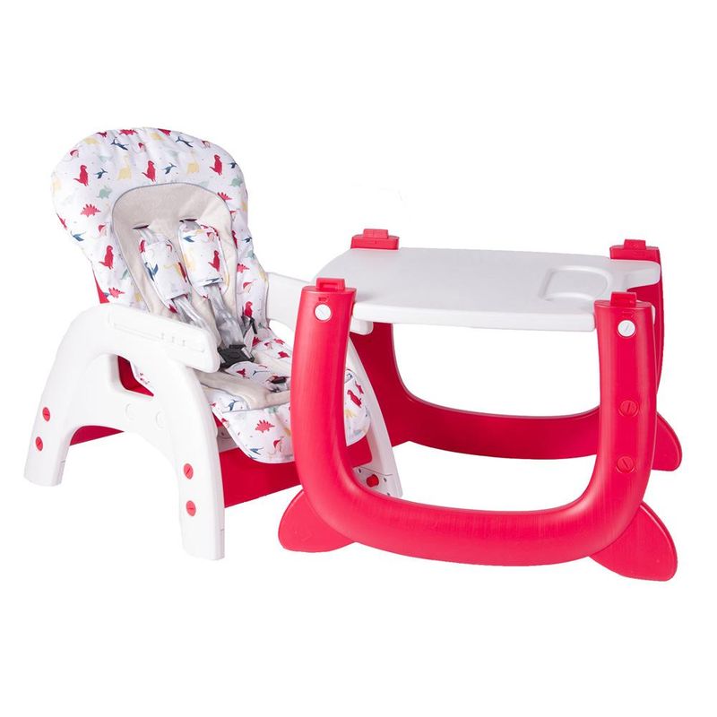 Silla Comedor Dinosaurios Rojo Merly Ebaby Uso