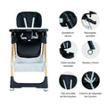 Silla Comedor Prime Negro Bebesit 