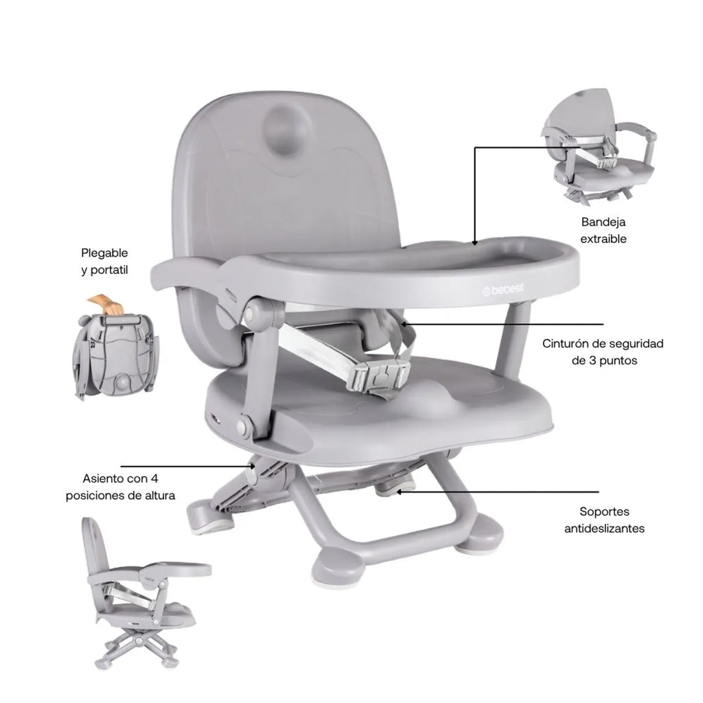 Silla Comedor Booster Bites Portable Bebesit